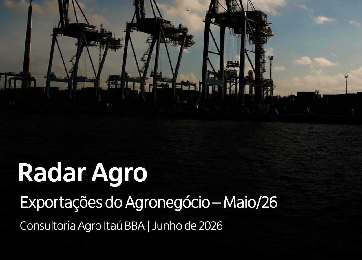 Soja sustenta alta das exportações do agro em maio