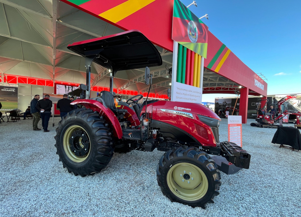 Yanmar apresenta novos tratores nacionalizados na Expointer 2024