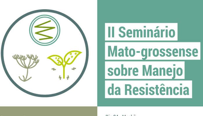 Abertas as inscrições para Seminário sobre Manejo de Resistência no Mato Grosso