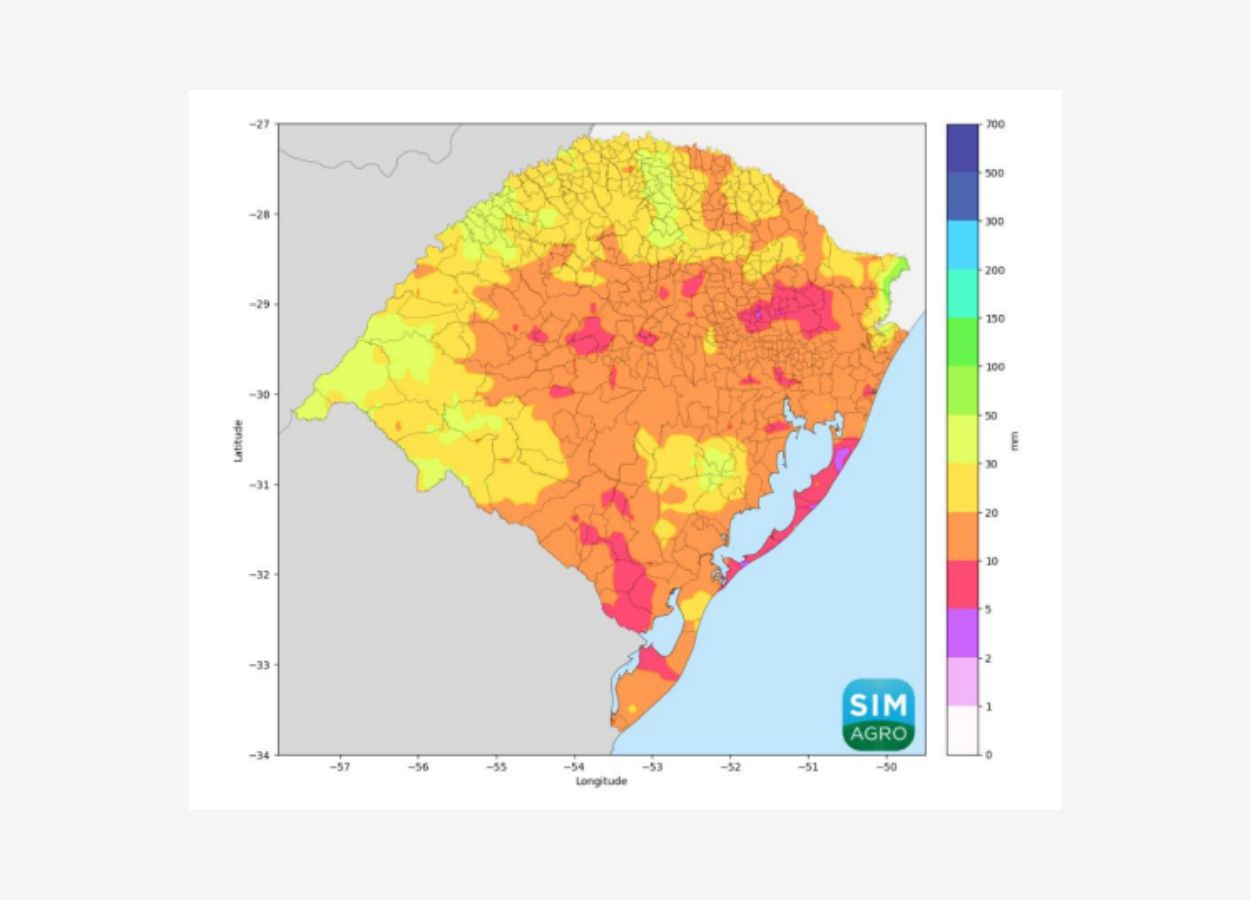 Fim de semana deve ter chuvas isoladas em grande parte do RS