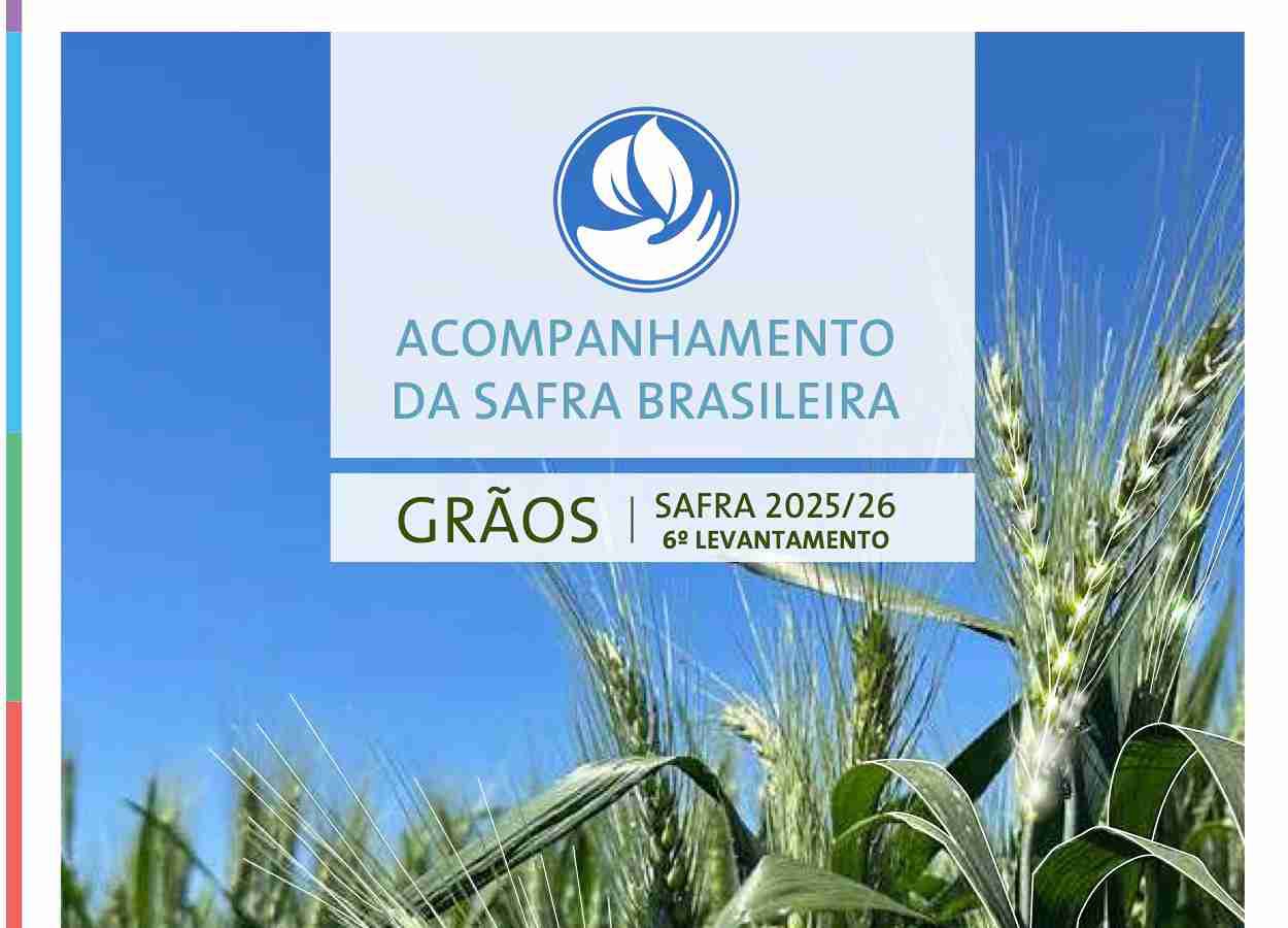 Safra 2025/26: Brasil deve chegar a 353,4 milhões de toneladas