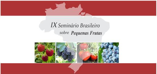 Inscrição de trabalhos para o Seminário Brasileiro sobre Pequenas Frutas tem prazo prorrogado