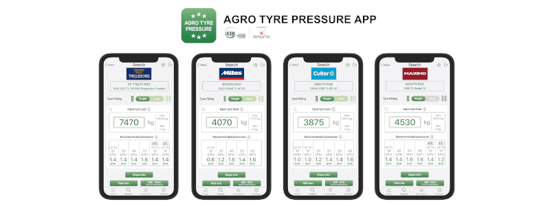 Aplicativo Agro Tire Pressure ajuda a aferir pressão de pneus