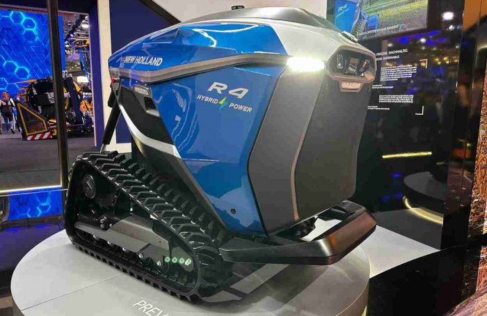 New Holland mostra robôs autônomos para vinhedos e pomares