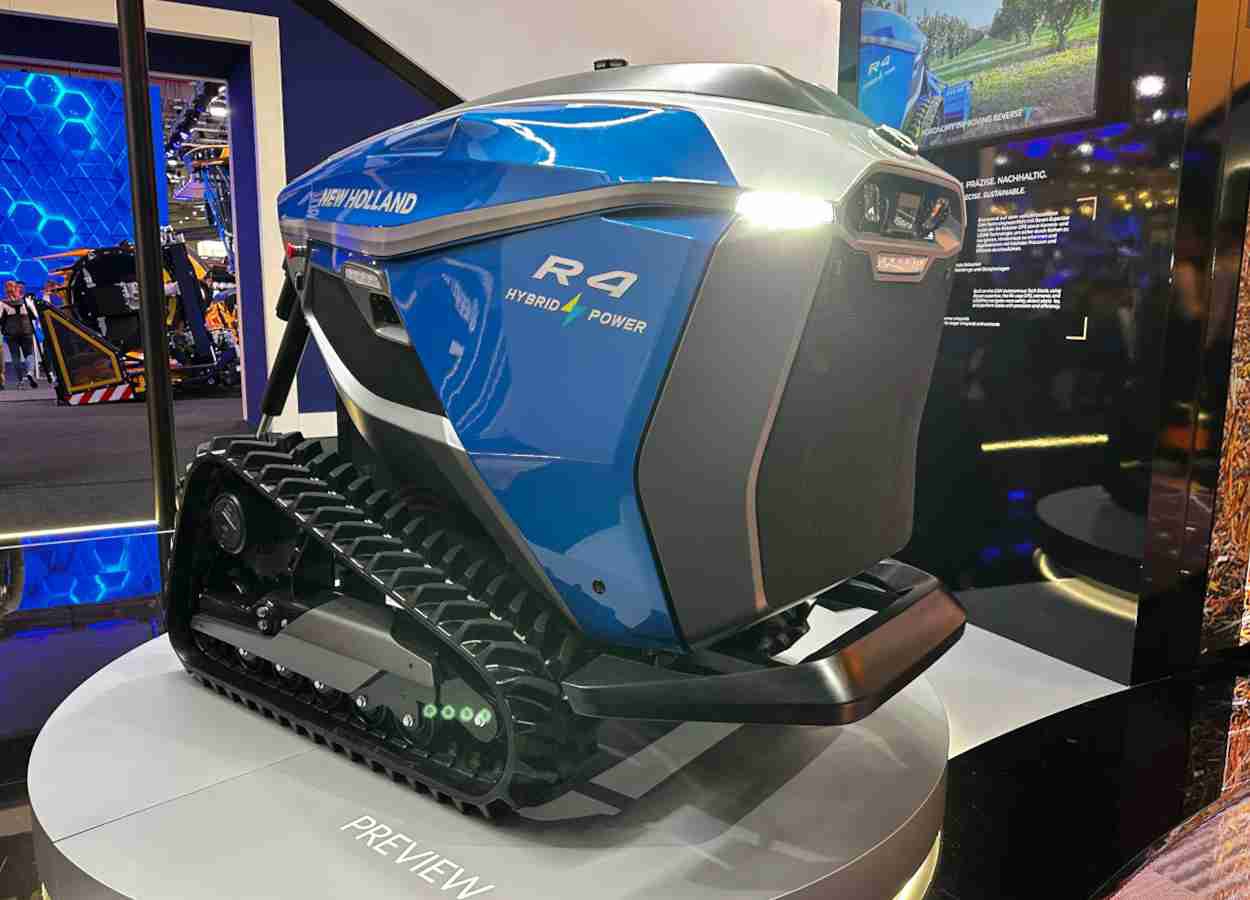 New Holland mostra robôs autônomos para vinhedos e pomares