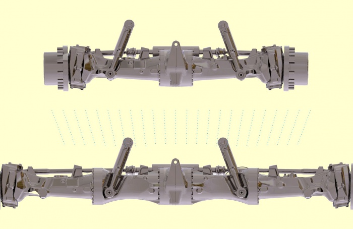 ZF desenvolve kit para tratores com suspensão dianteira na cana