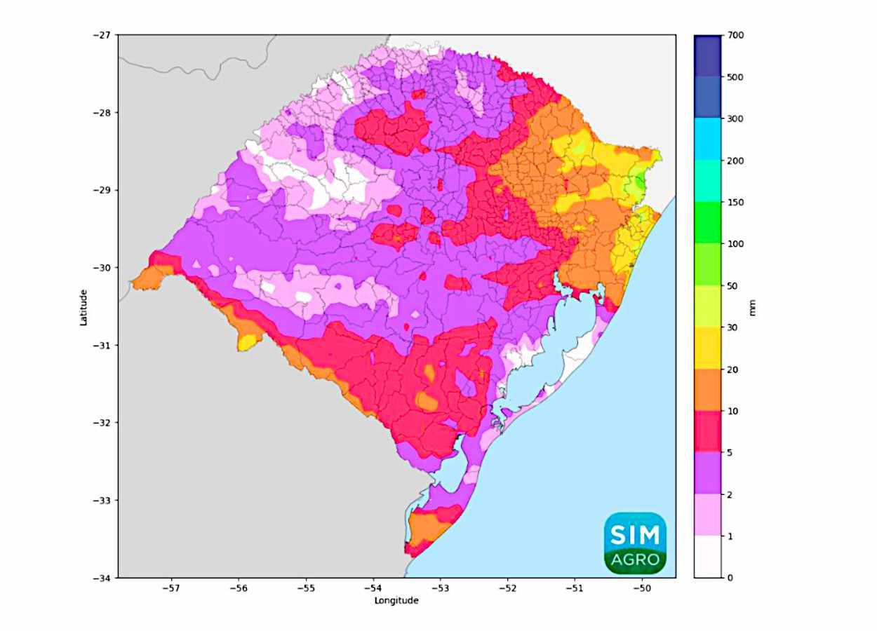 Fim de semana deve ter chuvas em pontos isolados no Rio Grande do Sul