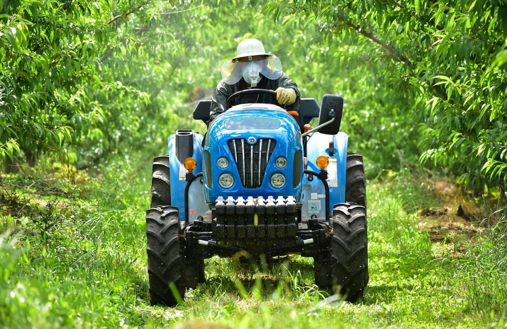 Exclusive Test Drive with the R50 tractor from LS Tractor