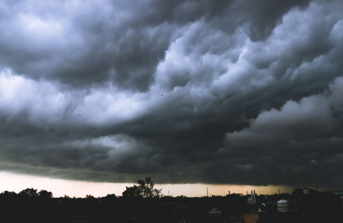 Ciclone extratropical provoca tempestades no Sul e Centro-Oeste
