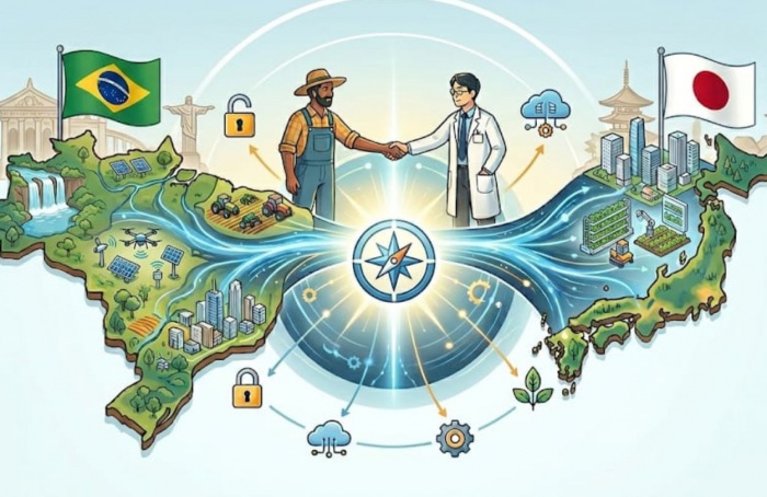 Parceria Brasil-Japão avança na agricultura digital