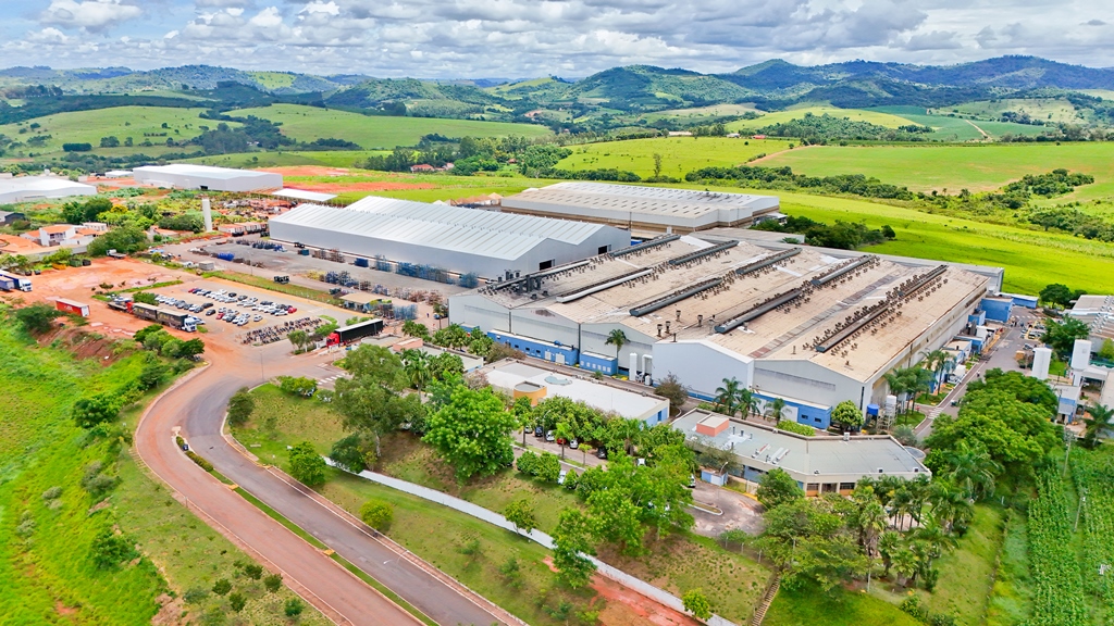 Fábrica da Quicke, adquirida em agosto deste ano, em Guaranésia, Minas Gerais