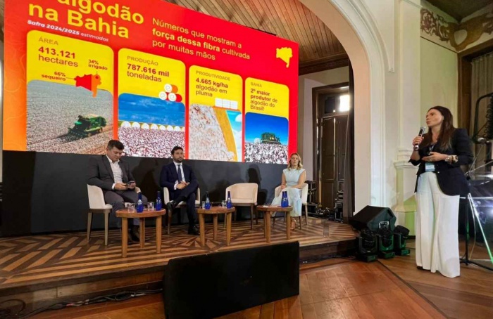 Algodão baiano reforça sustentabilidade no debate da COP 30