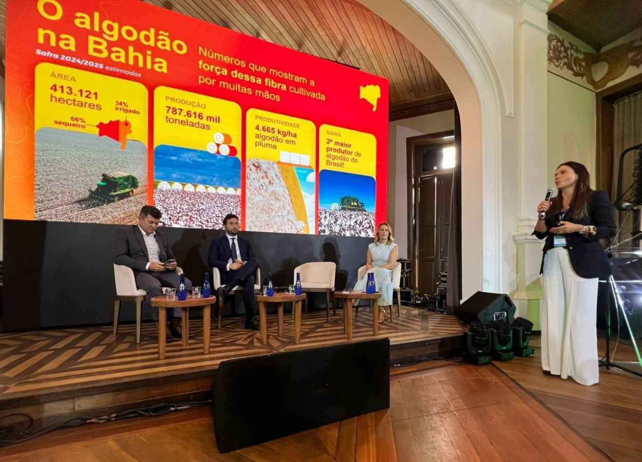 Algodão baiano reforça sustentabilidade no debate da COP 30