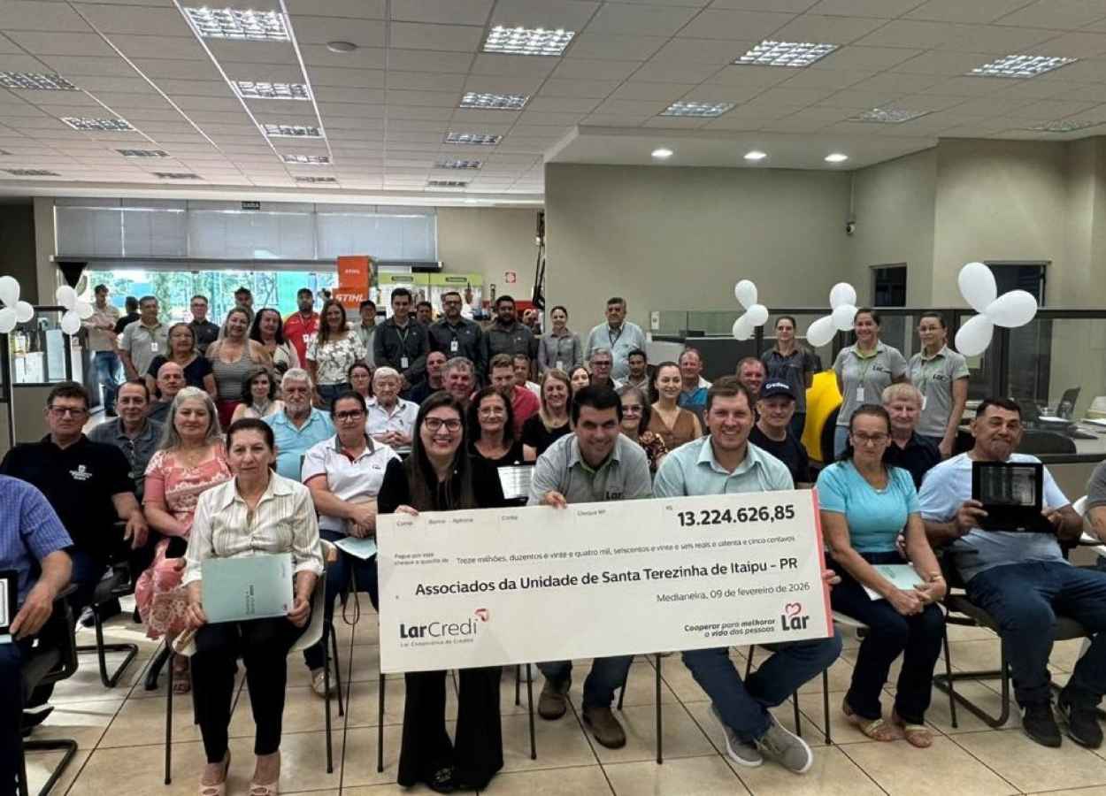 Lar inicia repasse de resultados do exercício 2025