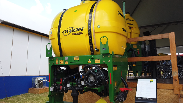 Orion mostra tecnologias para aplicação no sulco de plantio durante o Show Rural