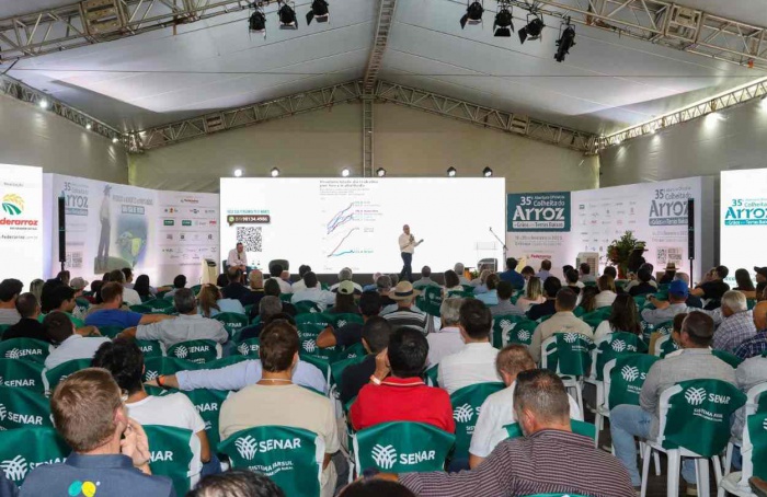 Inovação norteia debates da Abertura da Colheita do Arroz 2026