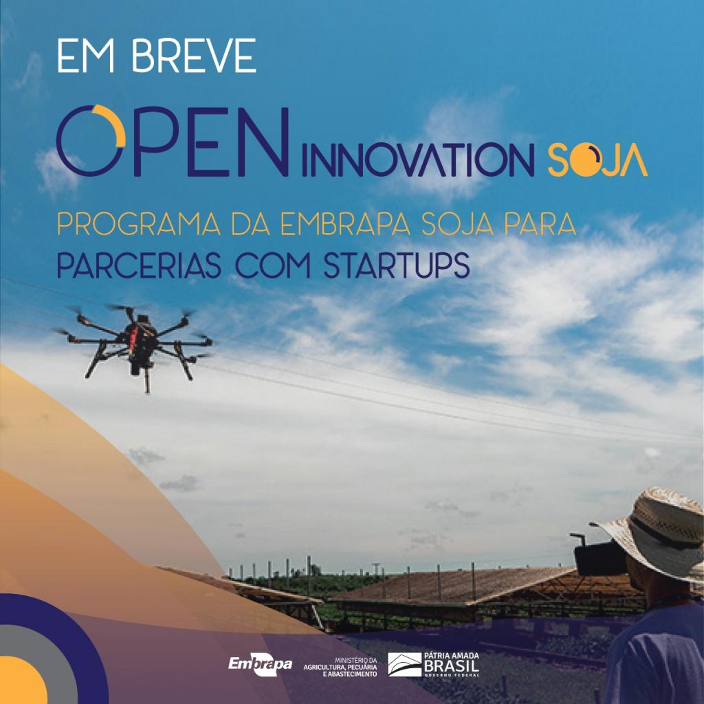 Embrapa Soja abre inscrições para a 3ª edição do Soja Open Innovation
