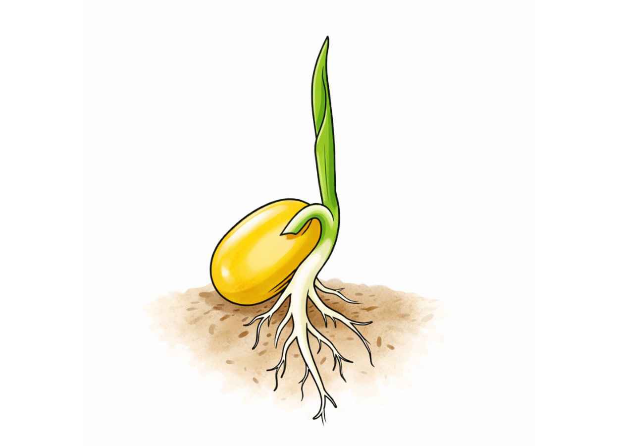 Salinidade do solo reduz germinação de sementes