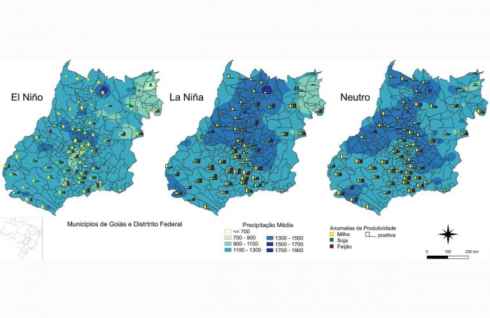 El Niño e La Niña afetam produção de grãos em Goiás e no DF
