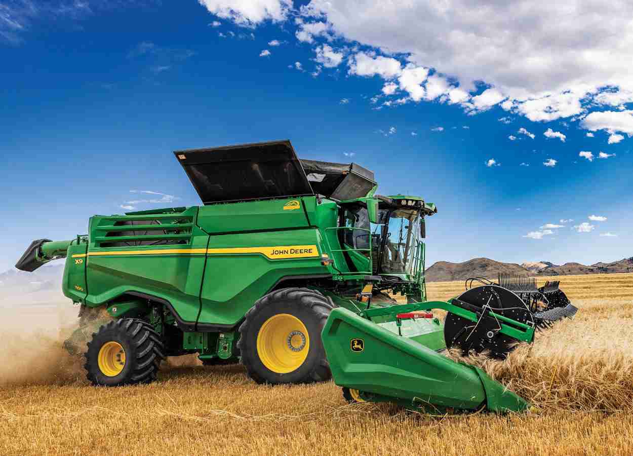John Deere amplia automação nas colheitadeiras X9 e S7 para 2027