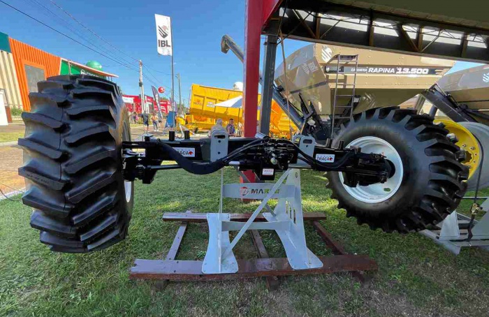 Marini amplia soluções de tração e apresenta tecnologias na Expodireto
