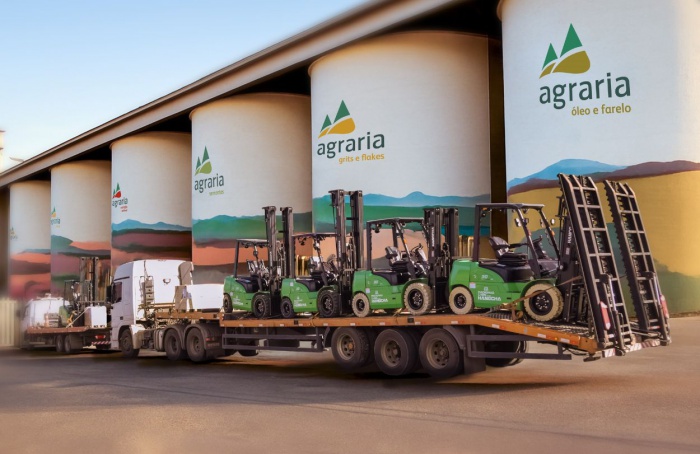 Agrária avança em sustentabilidade com frota elétrica