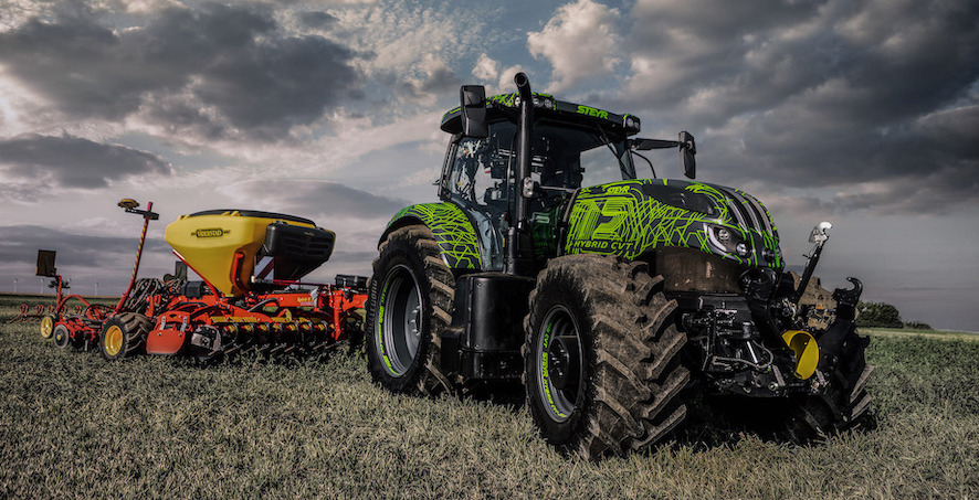 Trator Steyr Hybrid CVT será apresentado na Agritechnica 2023