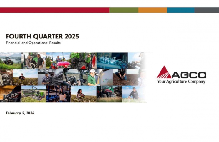 AGCO apresenta os números de 2025