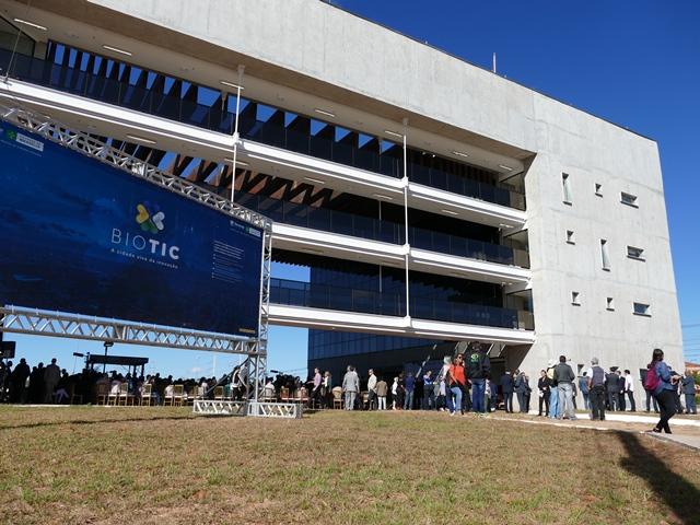 Embrapa e parceiros participam da inauguração da BioTIC