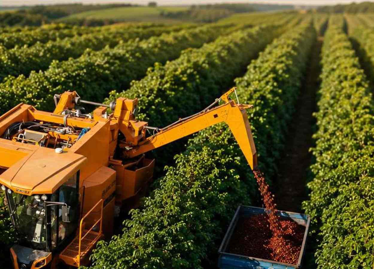 Colheita de café arábica chega a 87% no Cerrado Mineiro