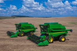 John Deere apresenta solução para a colheita de grãos
