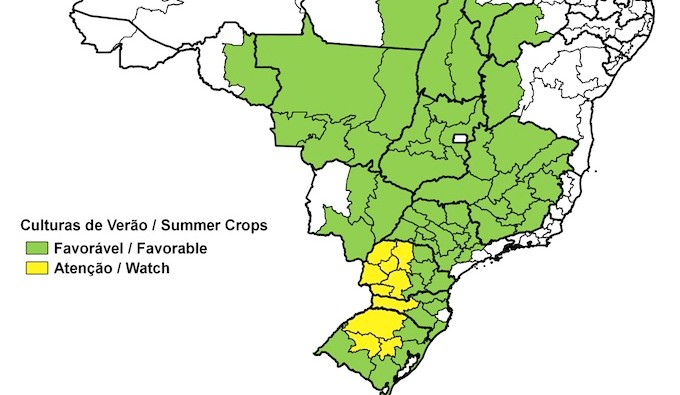 Primavera chuvosa favorece os cultivos na região centro-norte