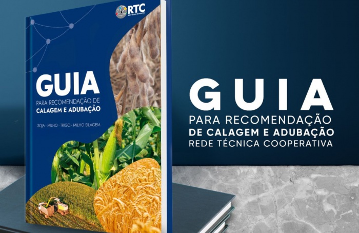 Rede Técnica Cooperativa e Cooperativa Central Gaúcha lançam guia para calagem e adubação na Expointer 2024