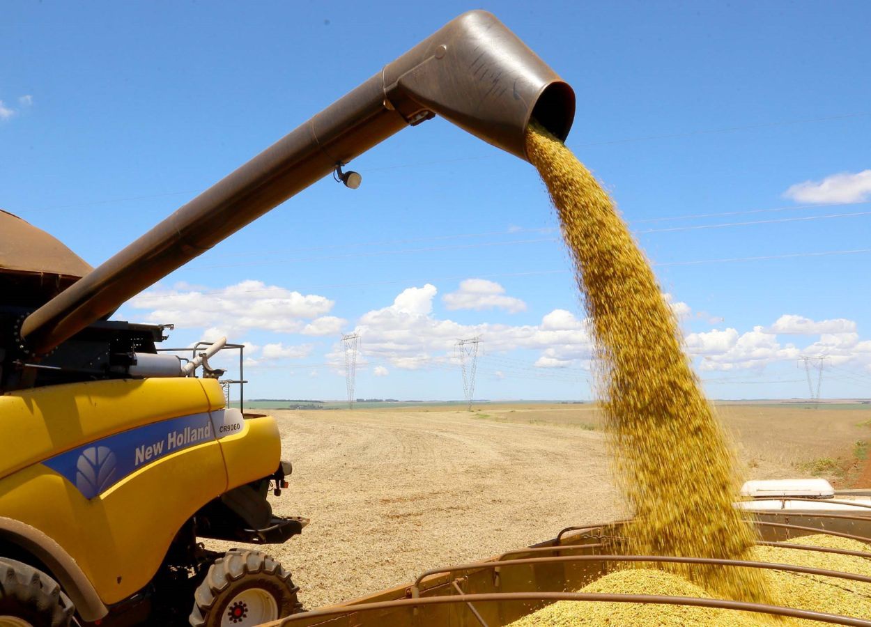 PR Safra 2025/26: soja chega a 70% da área colhida