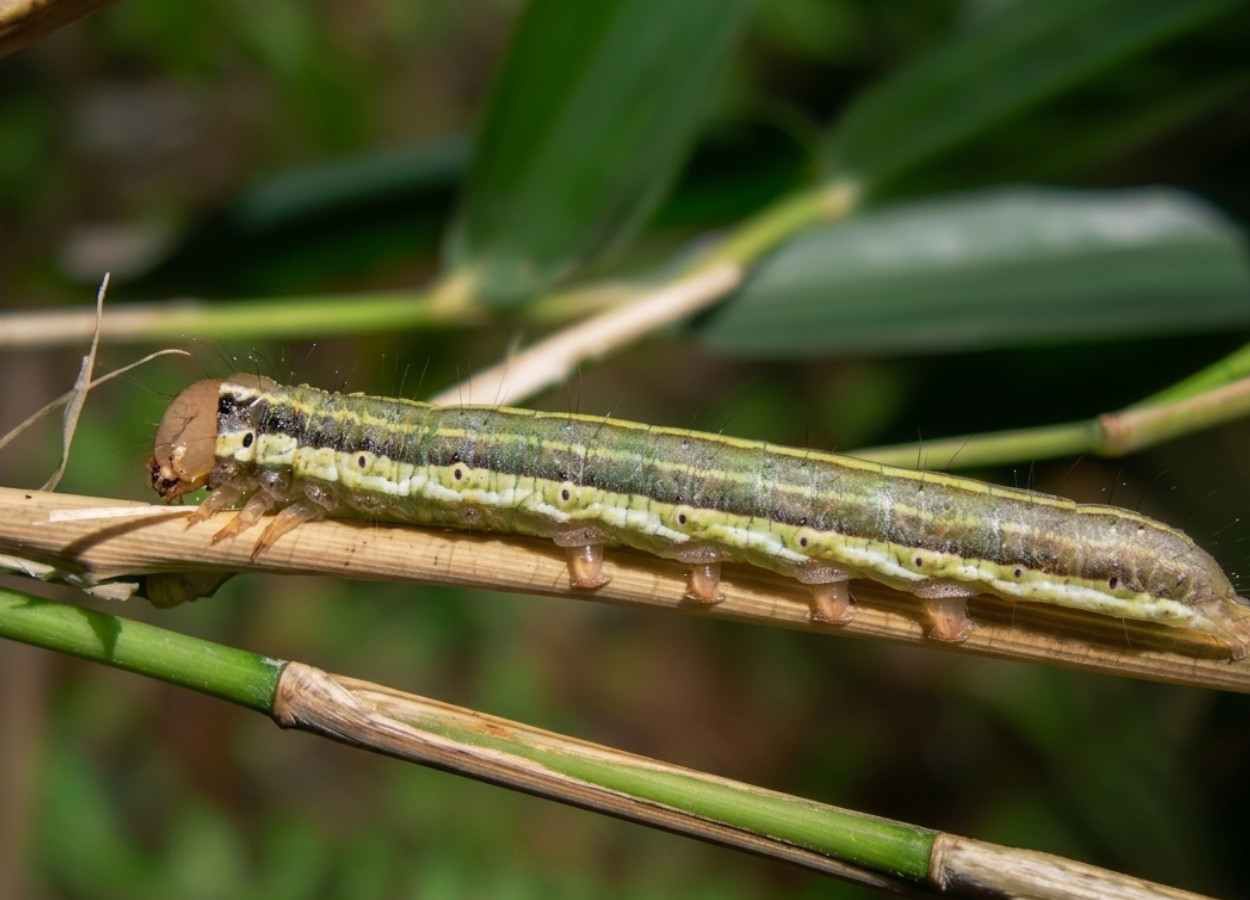 Lagarta oriental ameaça milho e trigo no Brasil