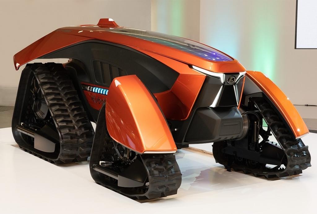 Kubota apresenta trator-conceito autônomo "X Tractor"