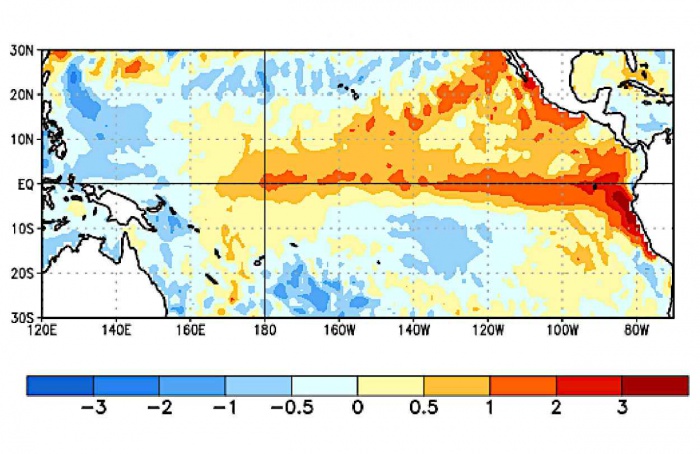 NOAA confirma El Niño e prevê fortalecimento até o inverno boreal
