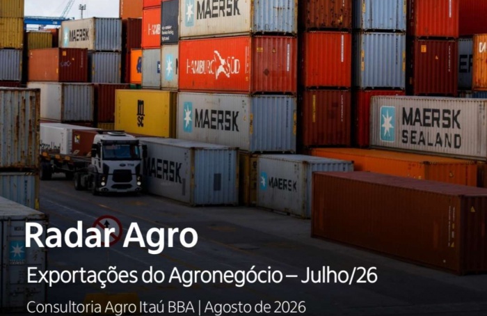 Soja impulsiona recorde nas exportações do agro em julho