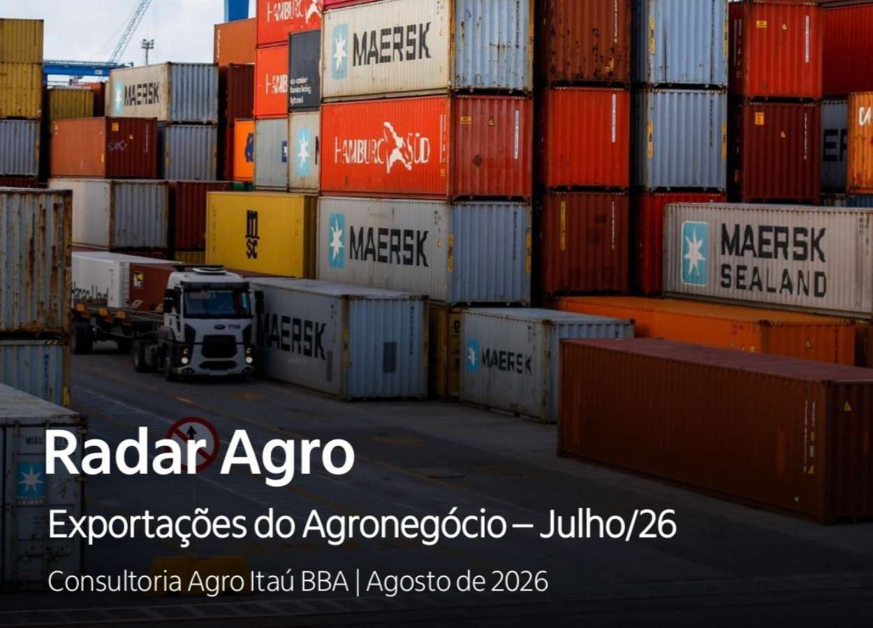 Soja impulsiona recorde nas exportações do agro em julho