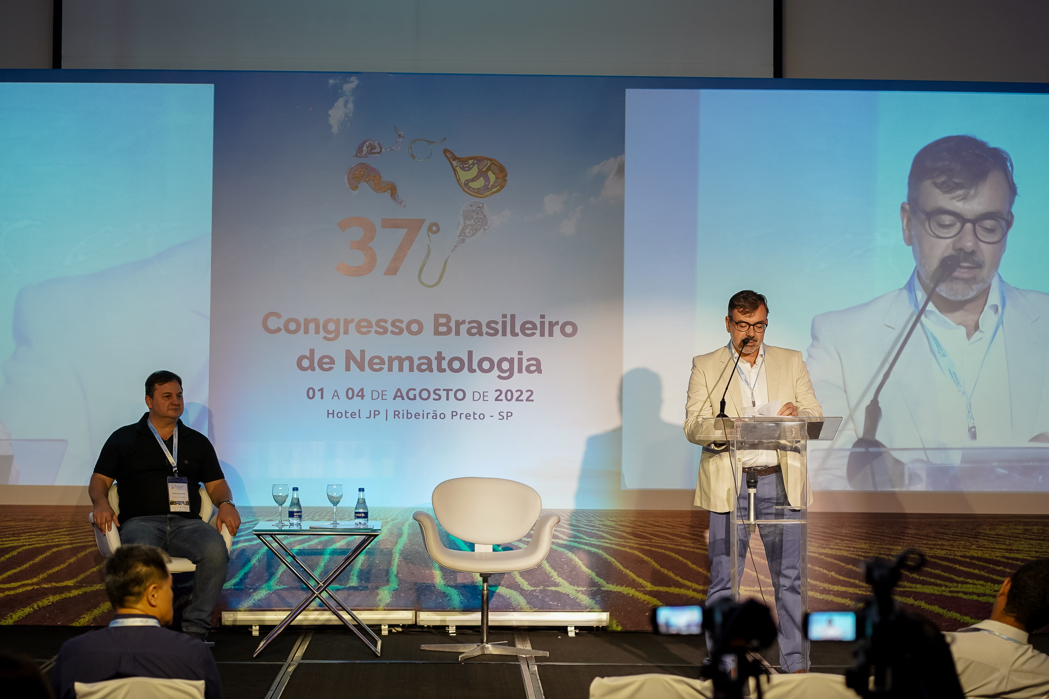 Primeiro dia do 37º Congresso Brasileiro de Nematologia debate o futuro da pesquisa na área