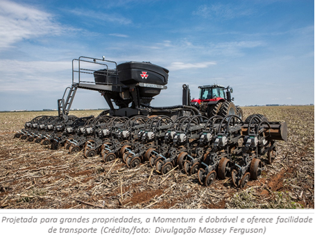 Plantadeira Momentum é atração da Massey Ferguson em feira agroindustrial da Argentina