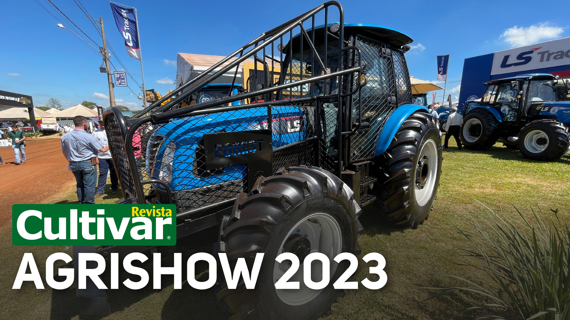LS Tractor lança linha Plus Forest na Agrishow 2023