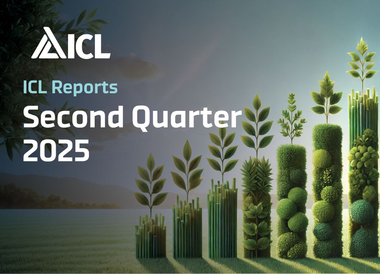 ICL divulga resultados do segundo trimestre de 2025