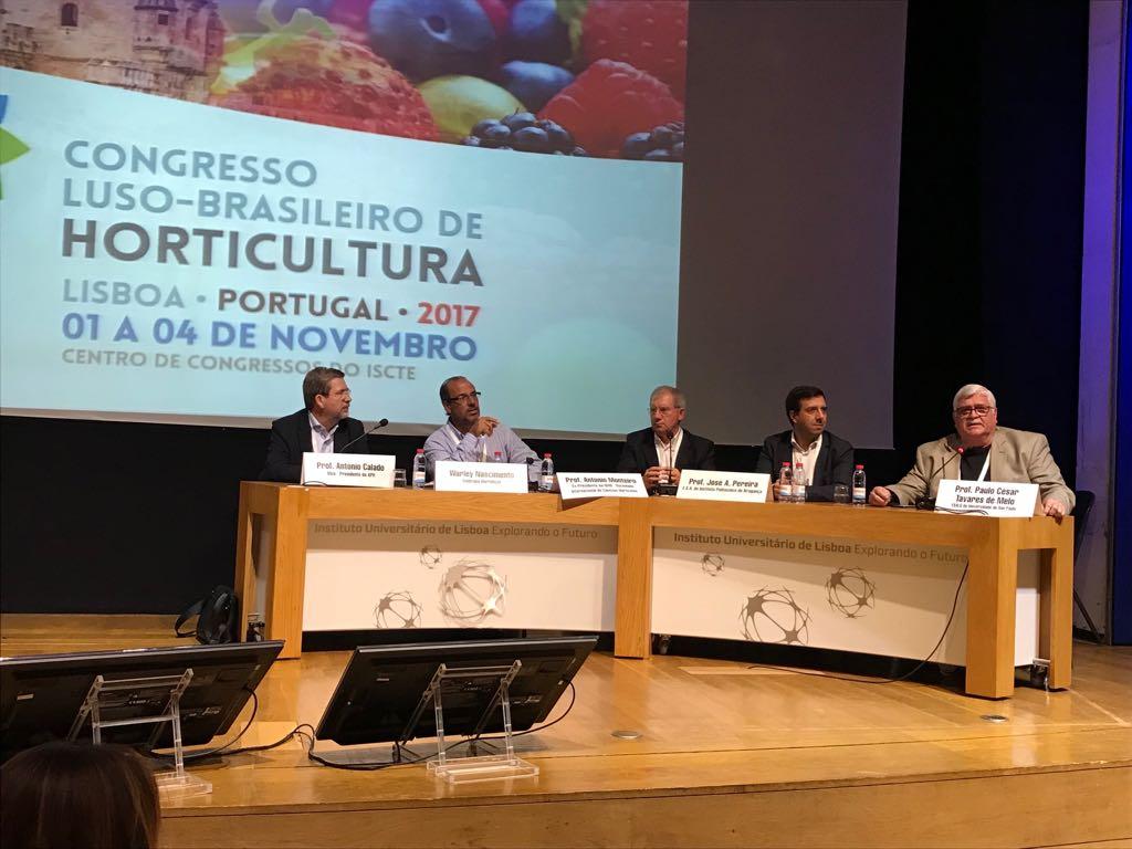 I CLBHort promove debates sobre inovação na horticultura entre pesquisadores do Brasil e de Portugal