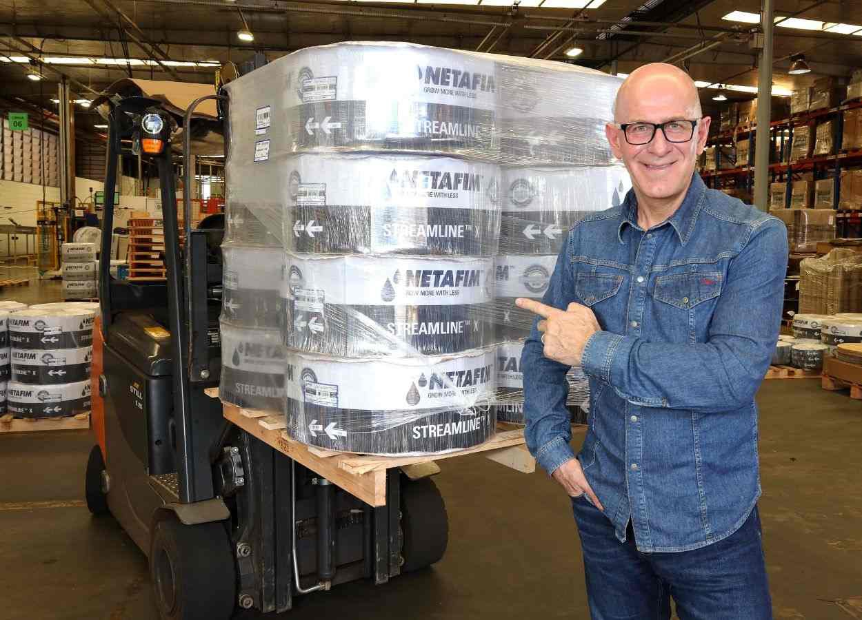 Netafim cresce 20% em 2025 e amplia investimentos em irrigação