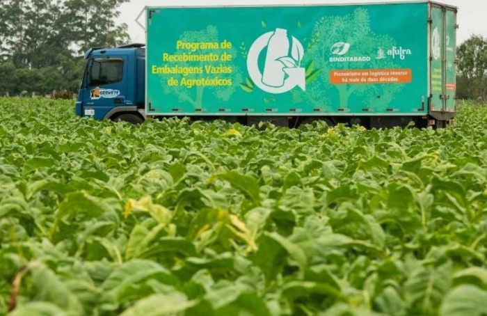 Reciclagem de embalagens avança no meio rural