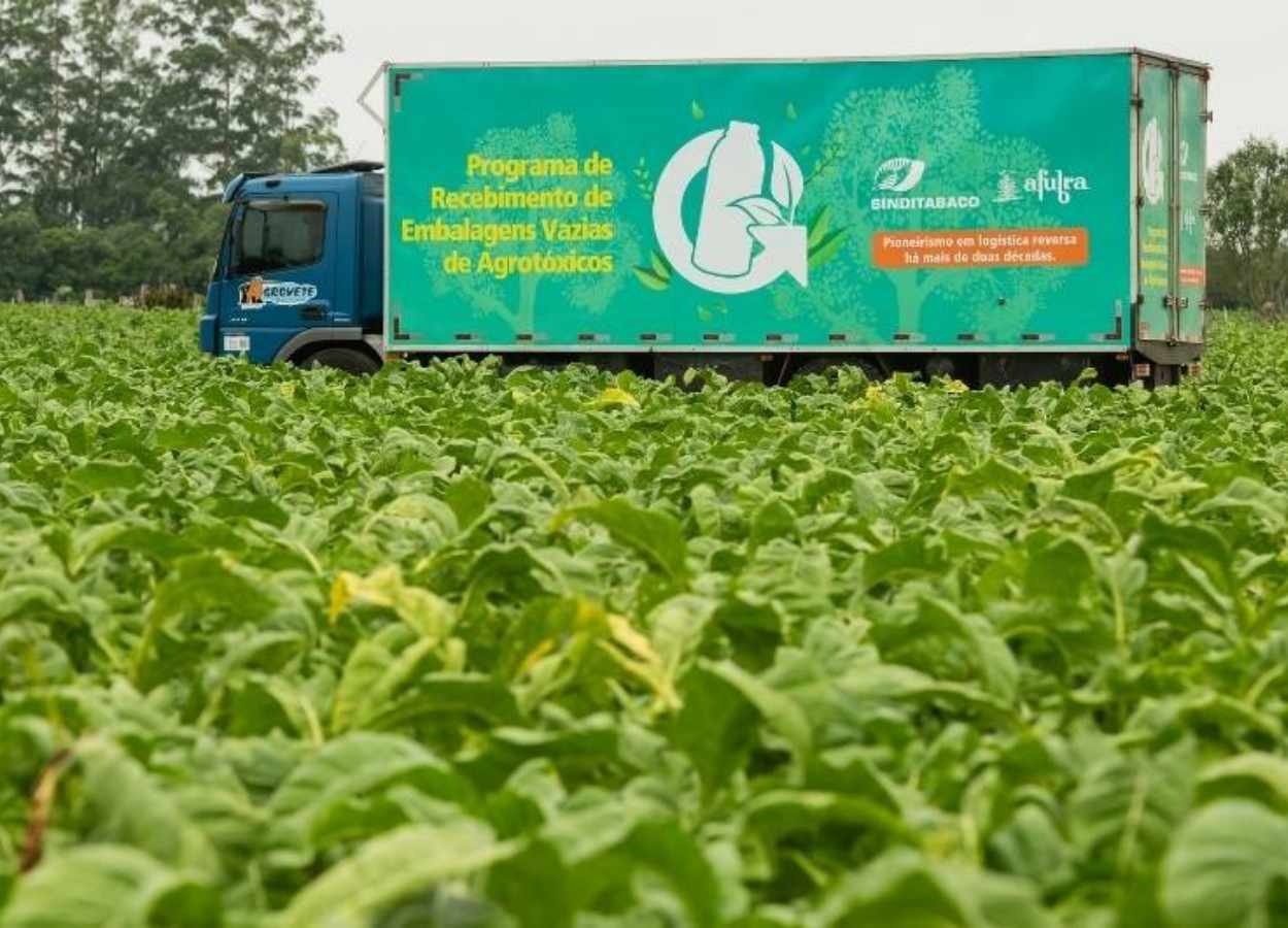 Reciclagem de embalagens avança no meio rural