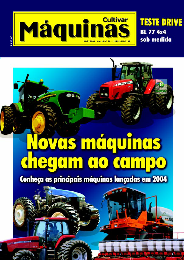 Novas máquinas chegam ao campo