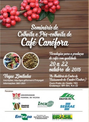 Embrapa realiza Seminário e dia de campo de café em Ouro Preto (RO)