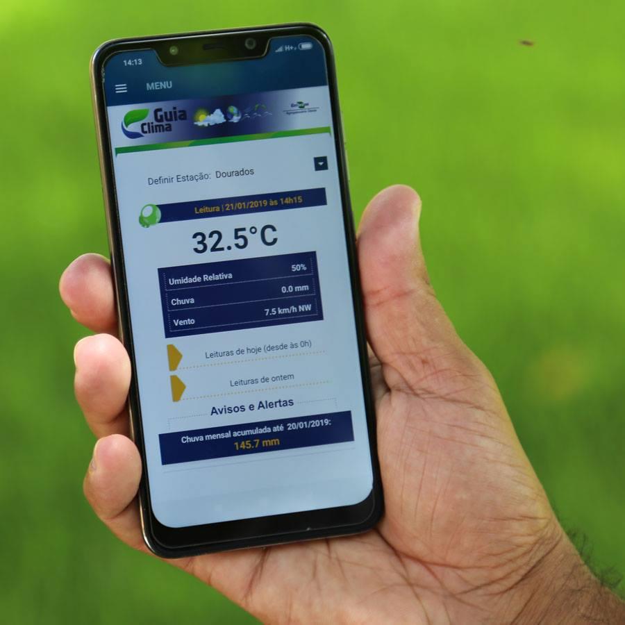 Guia Clima ganha aplicativo para celular